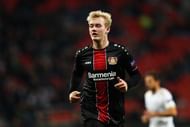 Julain Brandt in action for Bayer 04 Leverkusen